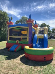 Lucky Bounce House with Slide