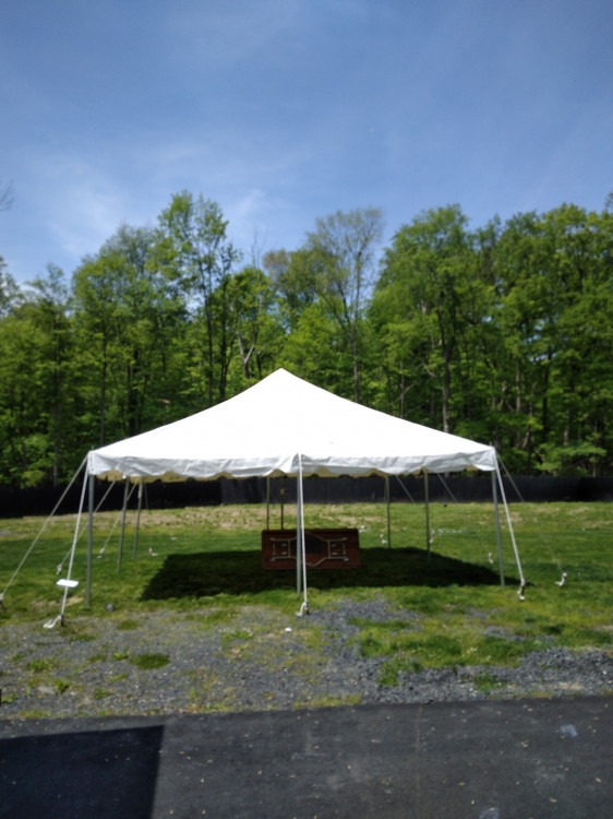 Tent Package #3 20x20 Frame with rounds