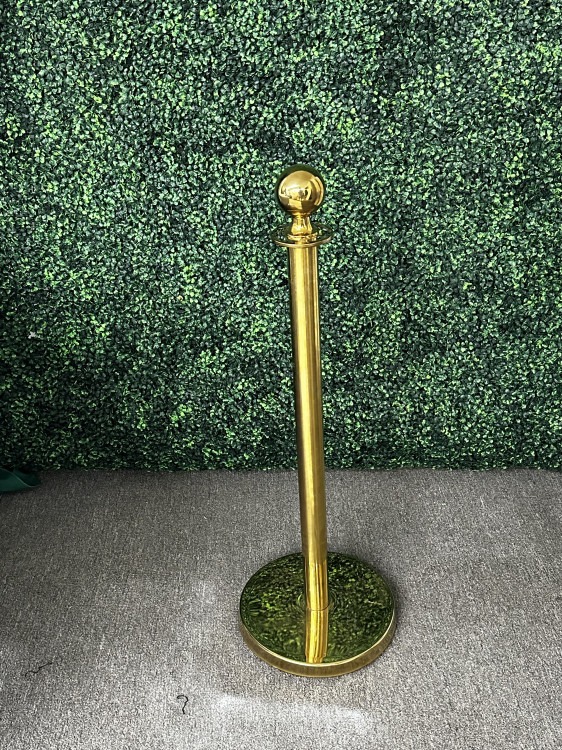 Gold Stanchion