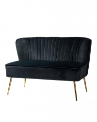 Black Loveseat (Couch)