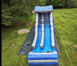 18 ft Blue Wave Water Slide